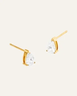 Belle Studs Medium Guld>Mockberg Sale