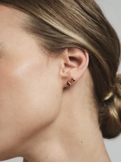 Belle Studs Örhängen Medium Guld – Coffee><noscript><img width=