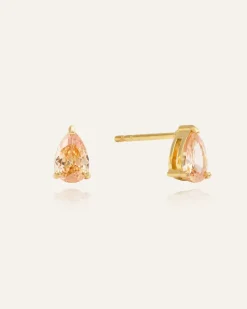 Belle Studs Örhängen Medium Guld – Champagne><noscript><img width=
