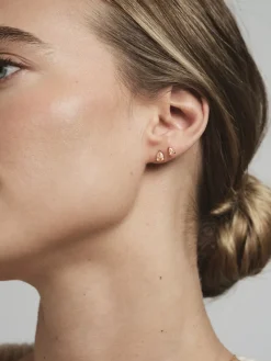 Belle Studs Örhängen Small Guld – Champagne><noscript><img width=