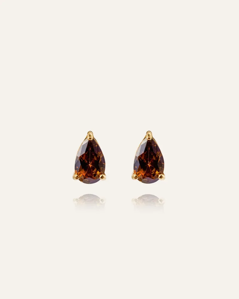 Belle Studs Örhängen Small Guld – Coffee>Mockberg Sale