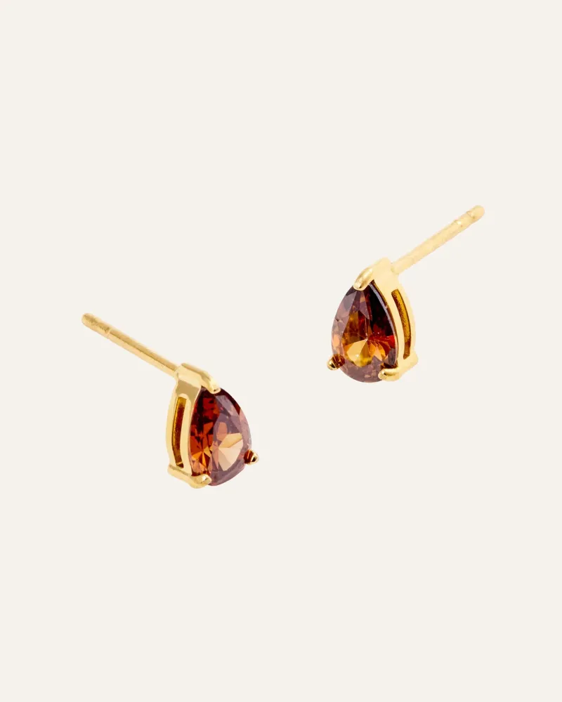 Belle Studs Örhängen Small Guld – Coffee>Mockberg Sale
