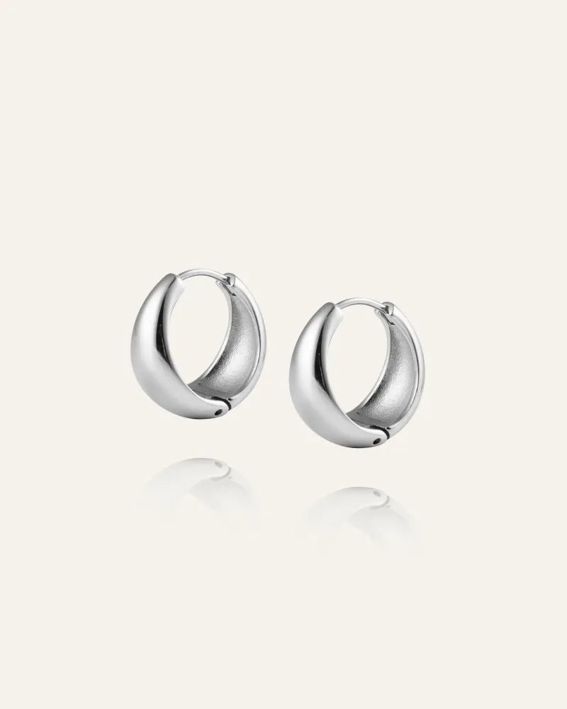 Bold Örhängen Large Silver>Mockberg Discount