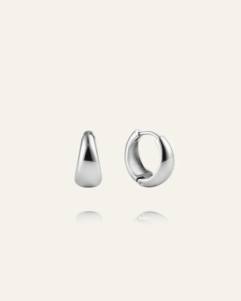 Bold Örhängen Medium Silver>Mockberg Hot
