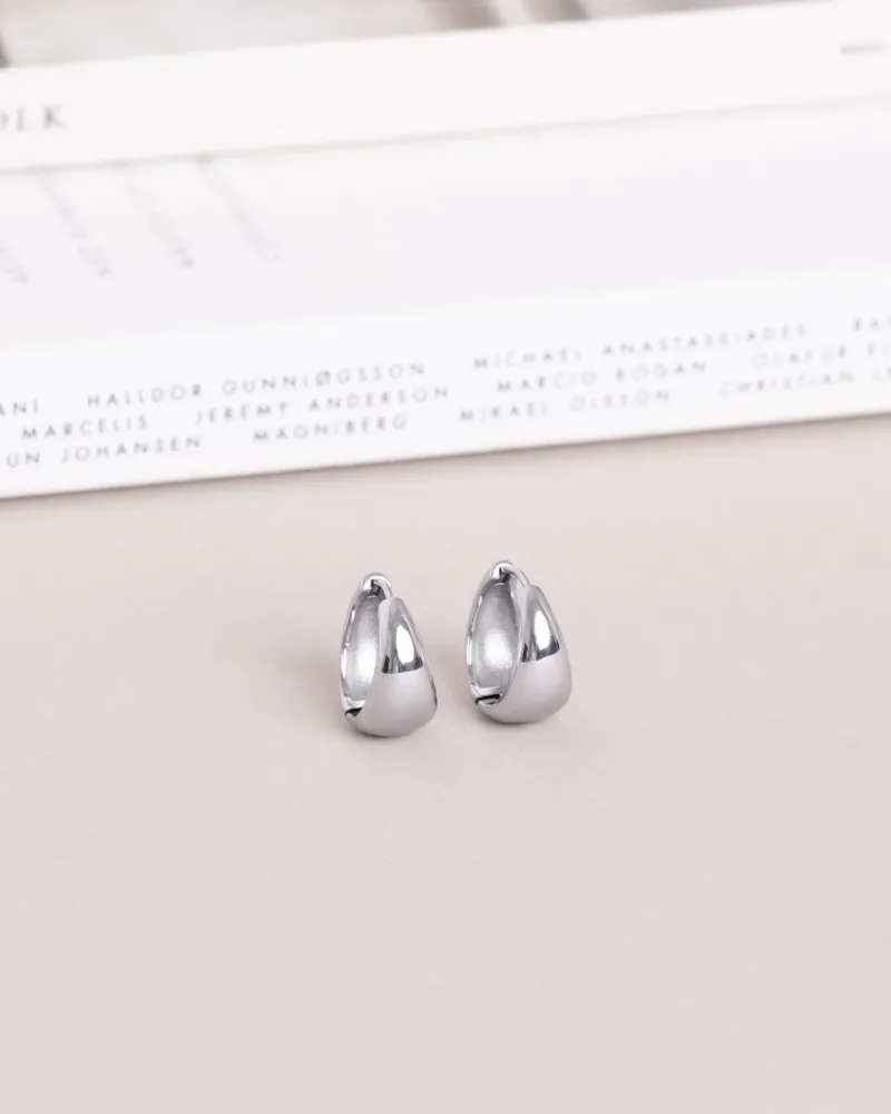 Bold Örhängen Medium Silver>Mockberg Hot