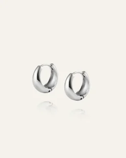 Bold Örhängen Medium Silver><noscript><img width=