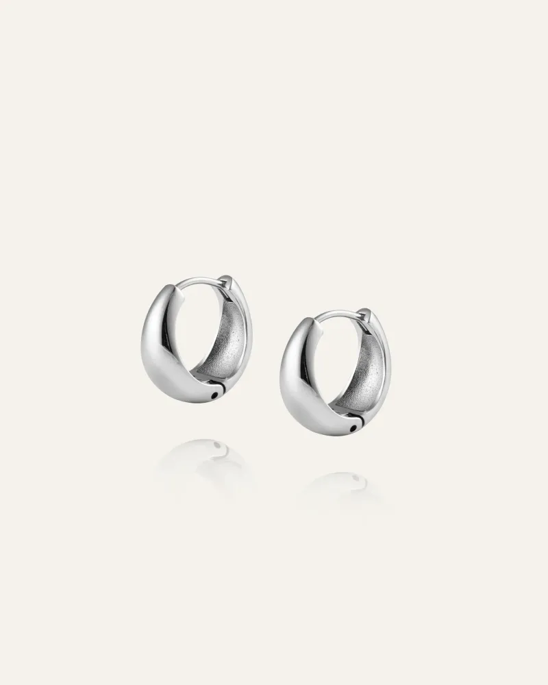Bold Örhängen Medium Silver>Mockberg Hot