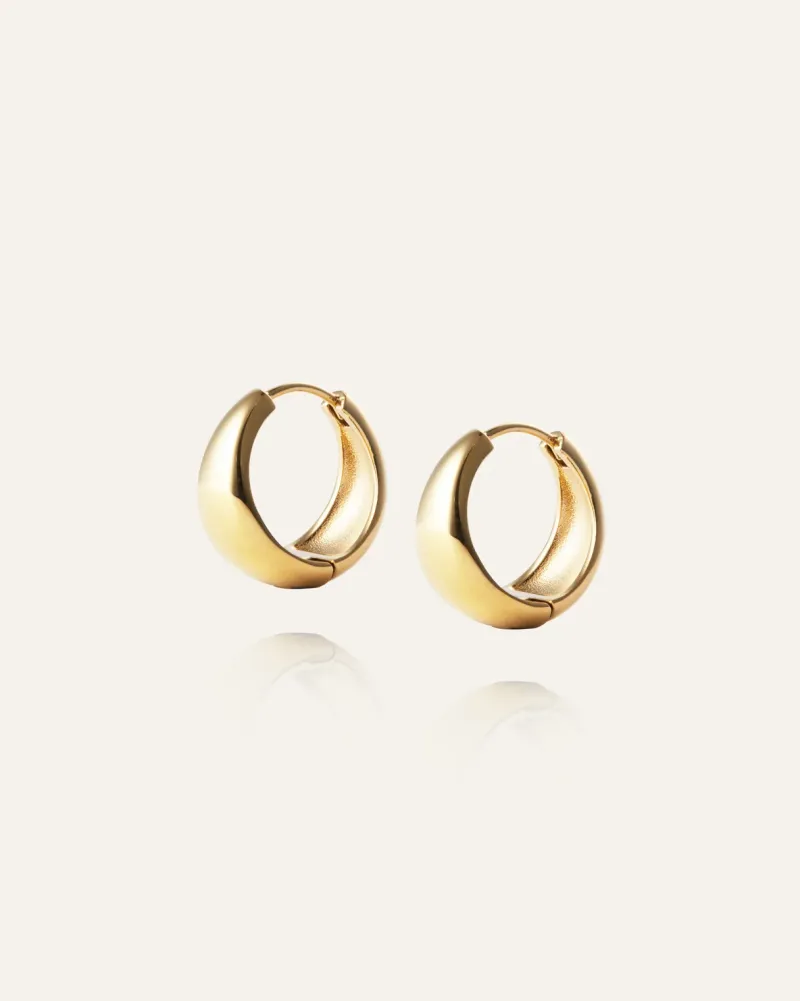 Bold Örhängen Medium Guld>Mockberg Clearance