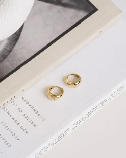 Bold Örhängen Medium Guld><noscript><img width=