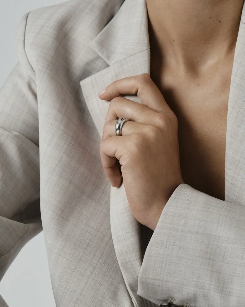 Bold Silver Ring>Mockberg Best