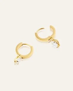 Bonne Hoops Örhängen Guld>Mockberg Outlet