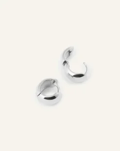 Brave Mini Hoops Örhängen Silver><noscript><img width=