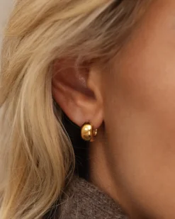 Brave Small Hoops Örhängen Guld><noscript><img width=