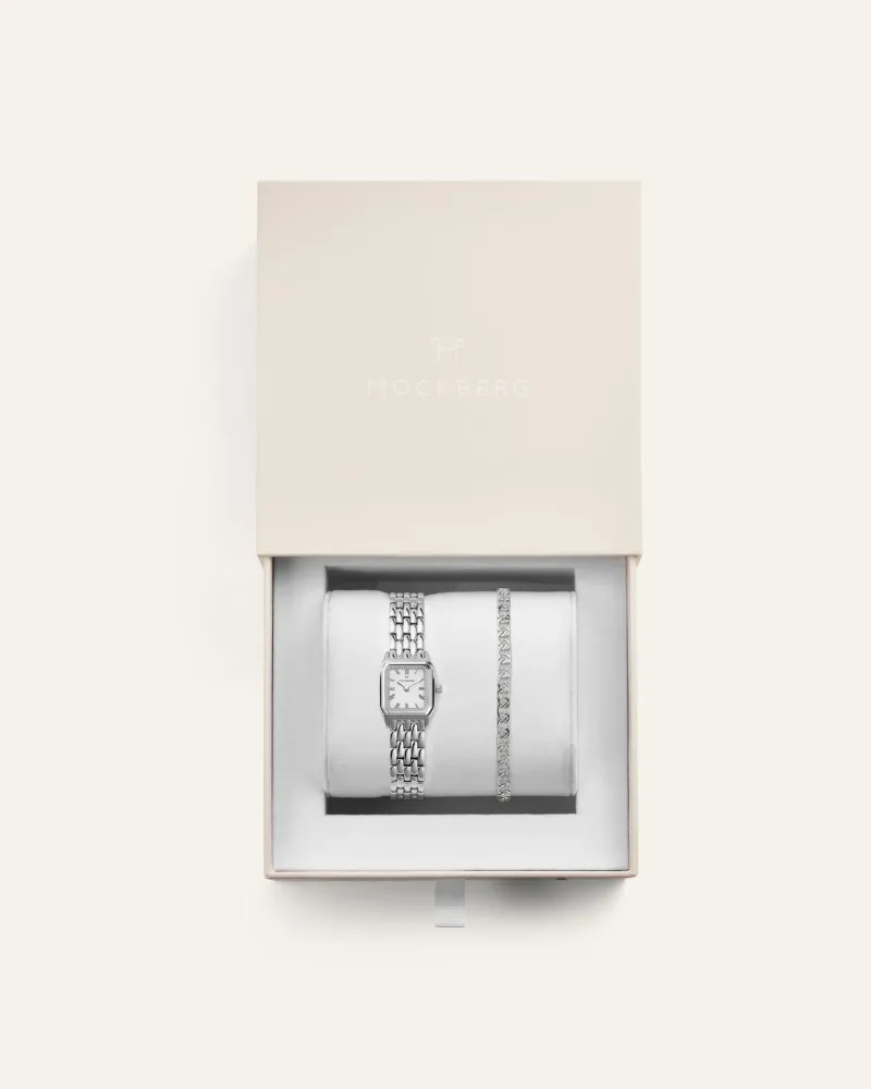 Mockberg Classic Combo Silver>Klockor