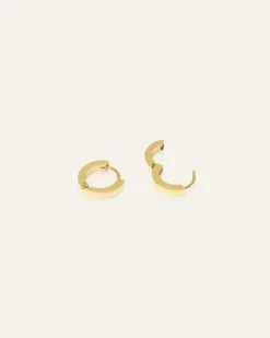 Classic Mini Hoops Örhängen Guld><noscript><img width=