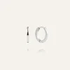 Classic Silver Medium Örhängen>Mockberg Best