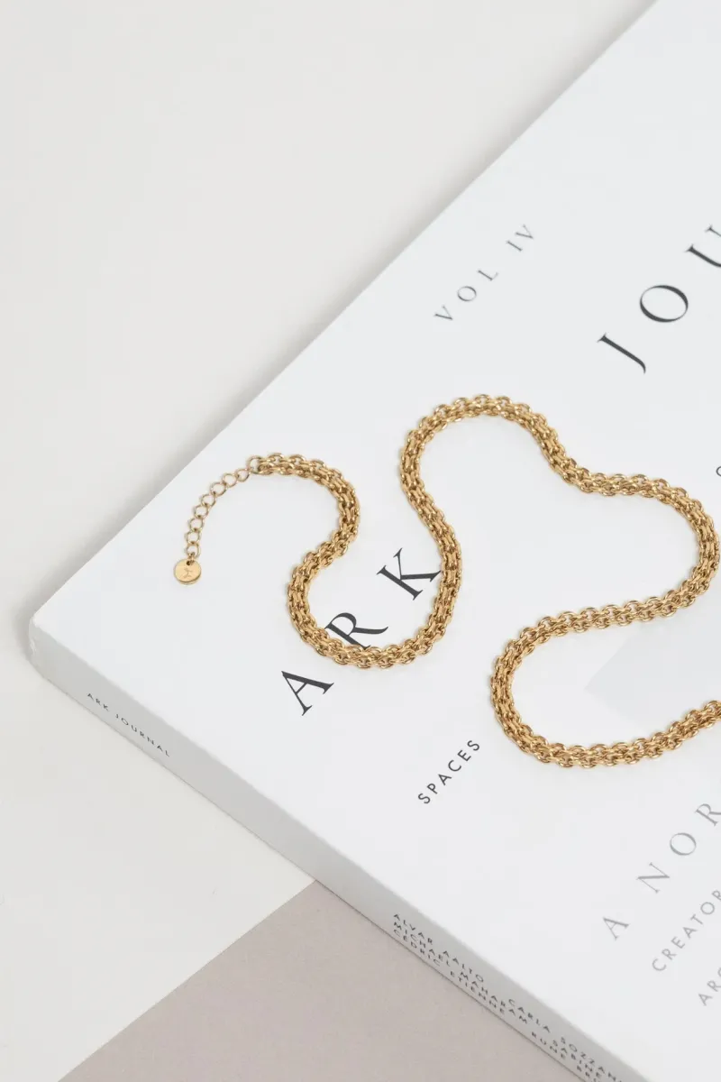 Mockberg Darling Guld>Halsband New