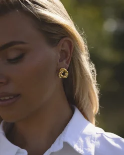 Greta Örhängen Guld><noscript><img width=