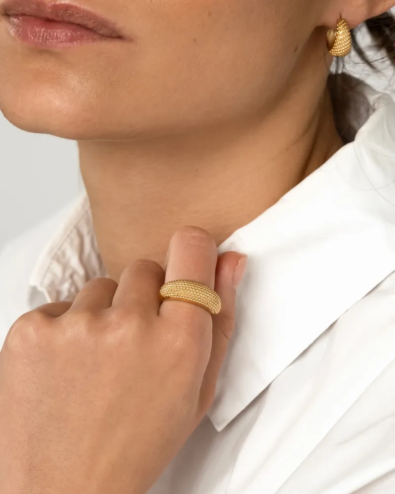 Honey Guld Ring>Mockberg Hot