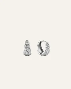 Honey Örhängen Medium Silver>Mockberg Discount