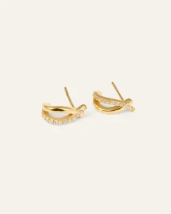Ines Örhängen Guld><noscript><img width=