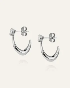 Iris Örhängen Silver><noscript><img width=