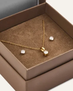 Mockberg Jolie Combo Guld>Halsband