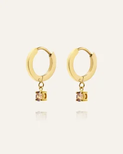 Jolie Hoops Örhängen Guld – Coffee><noscript><img width=