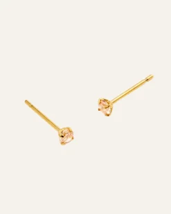 Jolie Studs Örhängen Small Guld – Champagne>Mockberg Discount