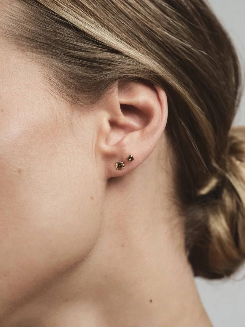 Jolie Studs Örhängen Small Guld – Coffee>Mockberg New