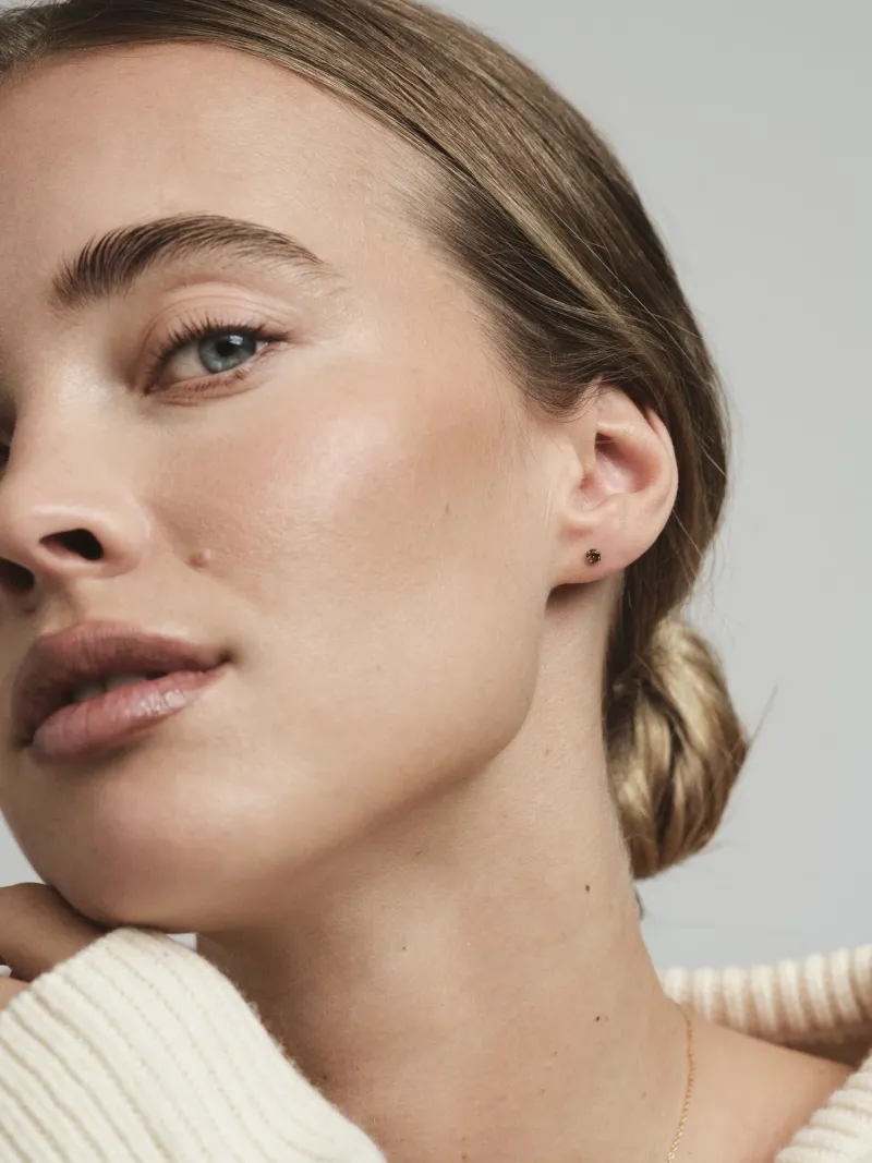 Jolie Studs Örhängen Small Guld – Coffee>Mockberg New