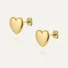 Love Gold Large Studs>Mockberg Best