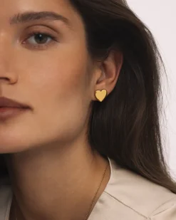 Love Gold Large Studs>Mockberg Best