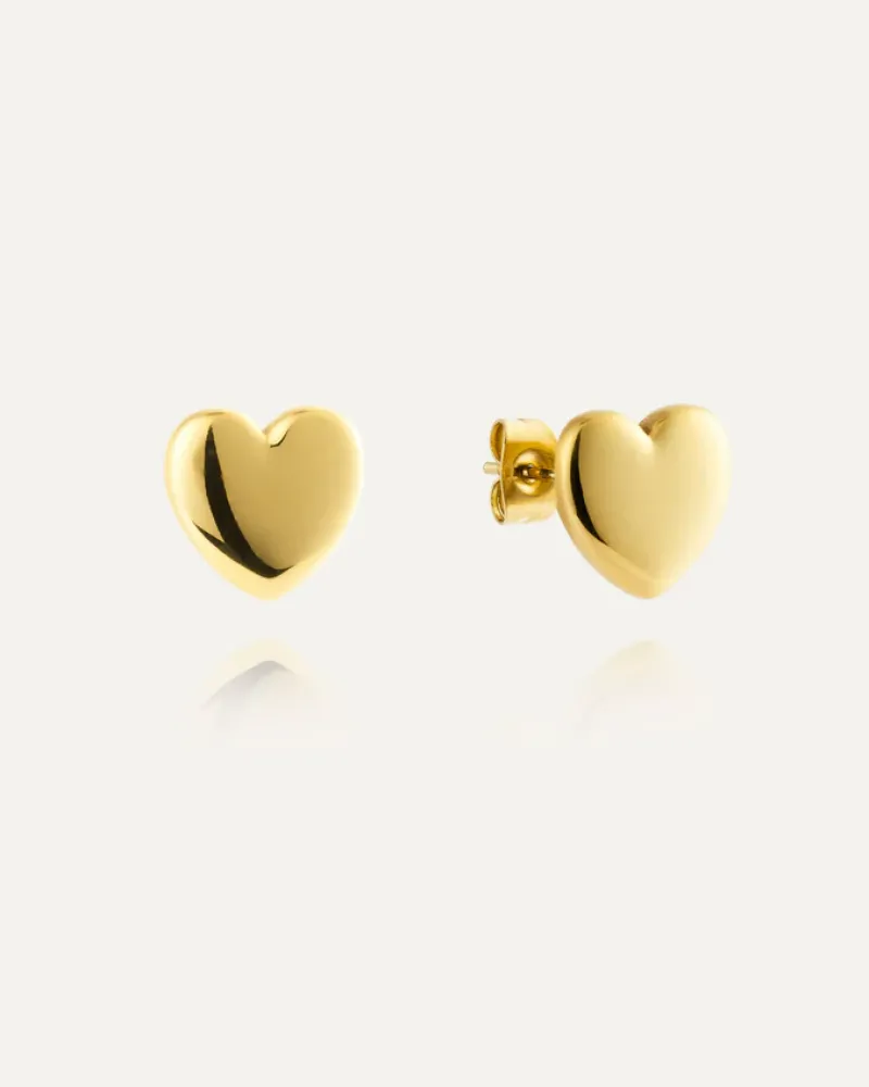 Love Gold Large Studs>Mockberg Best