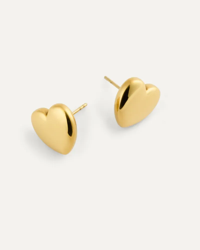 Love Gold Large Studs>Mockberg Best