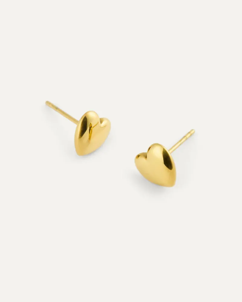 Love Gold Medium Studs>Mockberg Best