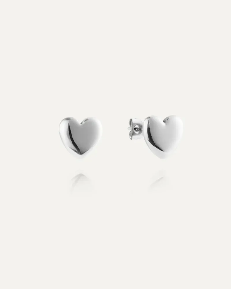 Love Steel Medium Studs>Mockberg Online
