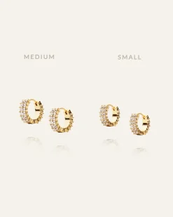 Midnight Guld Small Örhängen><noscript><img width=