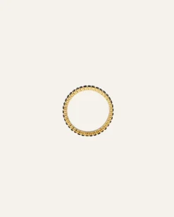 Midnight Noir Ring Guld (Mega kampanj)>Mockberg Outlet