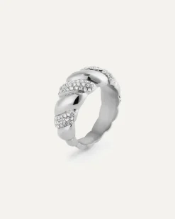 Noela Steel Ring>Mockberg Hot