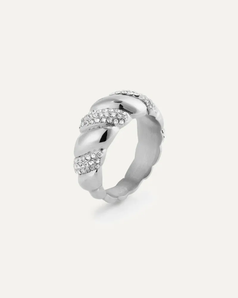 Noela Steel Ring>Mockberg Hot