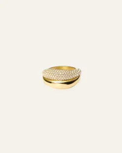Pavé Daring Guld Ring><noscript><img width=
