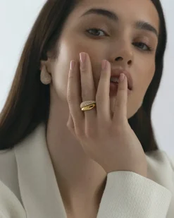 Pavé Daring Guld Ring><noscript><img width=