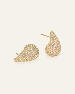 Pavé Daring Small Guld Örhängen><noscript><img width=