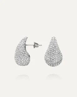 Pavé Daring Small Silver Örhängen>Mockberg New