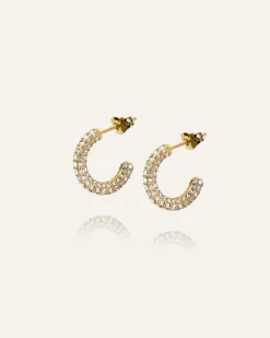 Pavé Eternal Medium Guld Örhängen><noscript><img width=