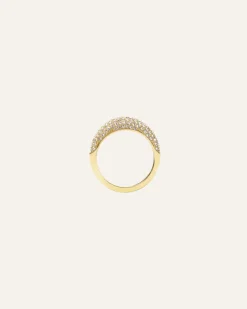 Pavé Precious Guld Ring>Mockberg Hot
