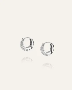Pavé Precious Mini Silver Örhängen><noscript><img width=