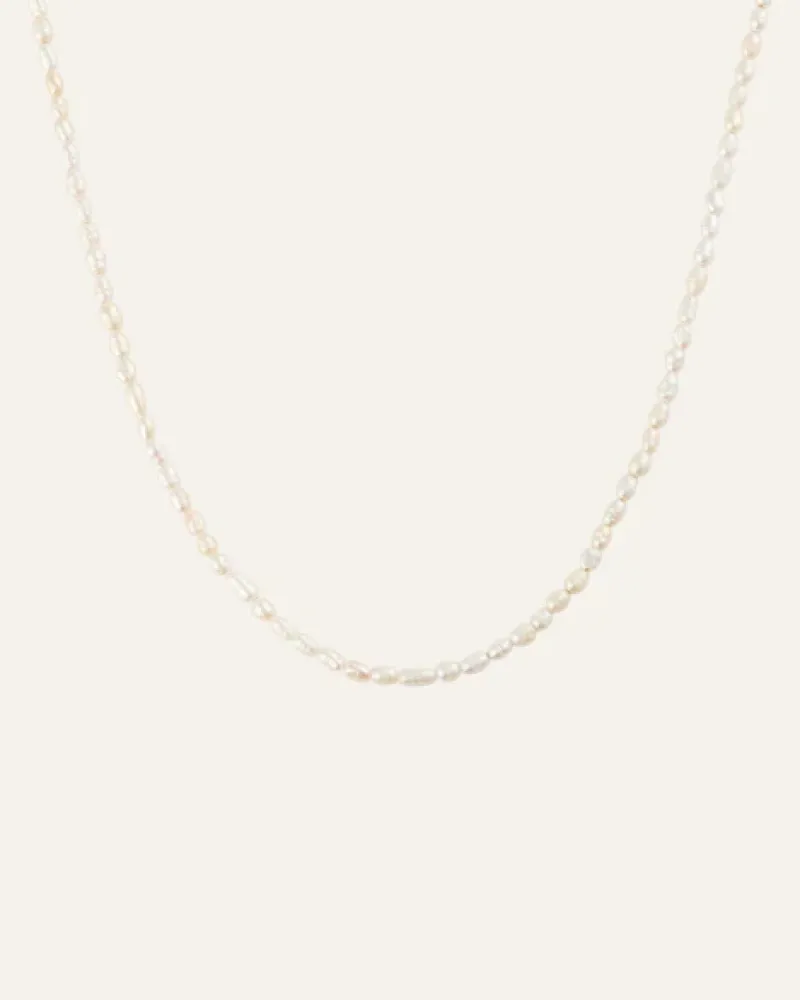 Mockberg Pearl Guld>Halsband