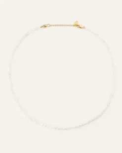 Mockberg Pearl Guld>Halsband